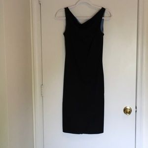 Form-fitting black Express Dress